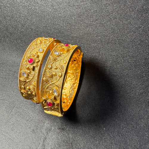 Traditional Matte Gold Kada’s